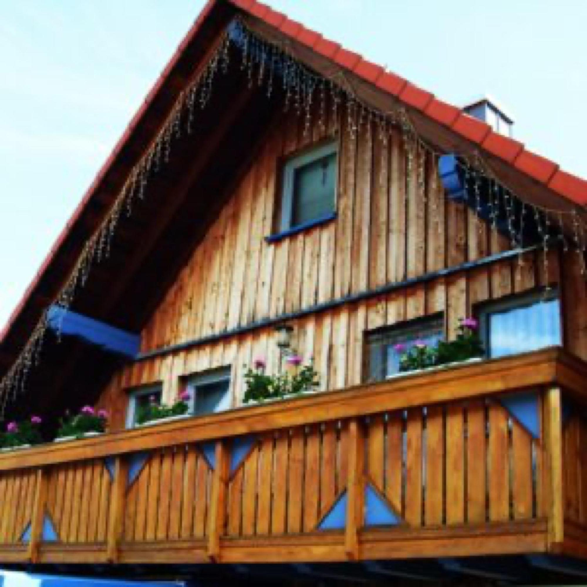 Ferienwohnung Im Holzhaus ドナウエッシンゲン エクステリア 写真